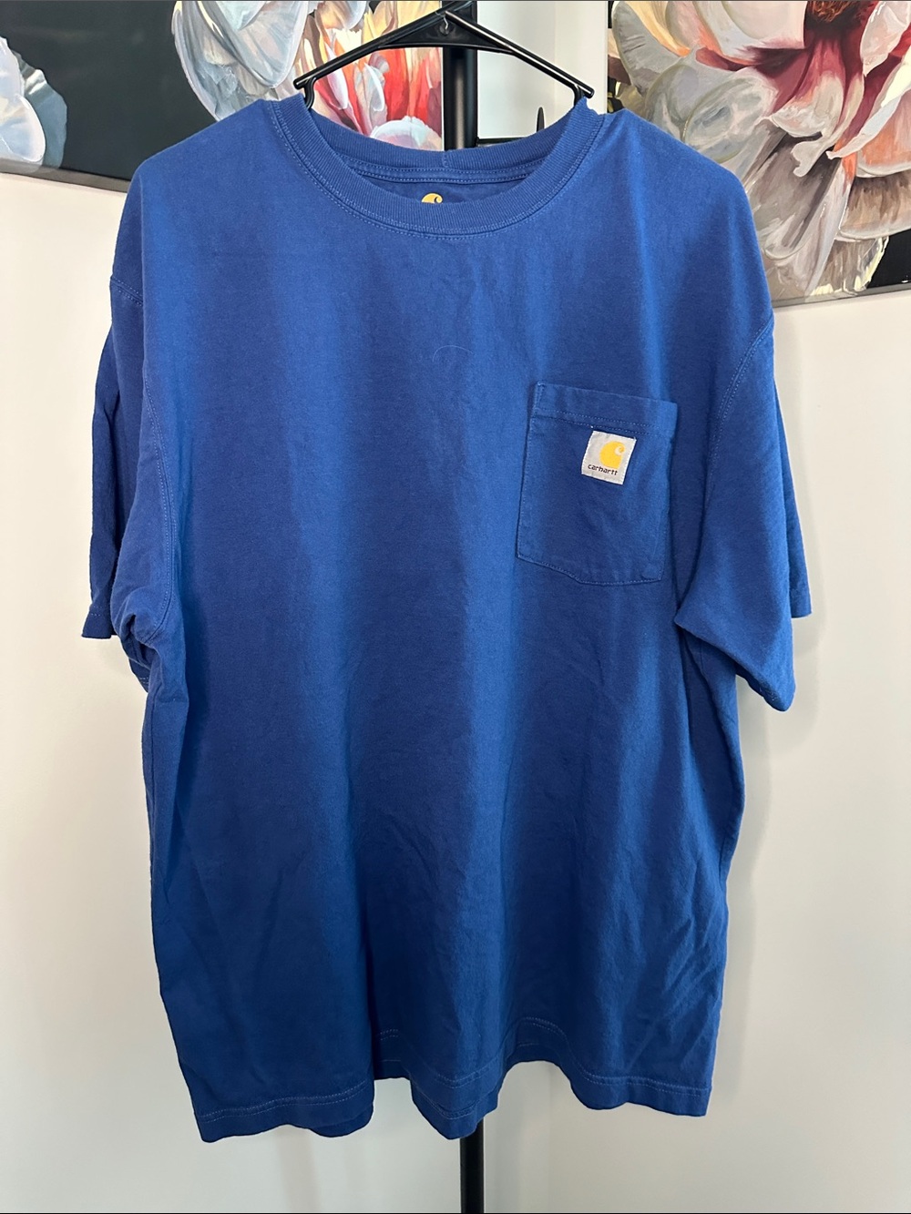 Carhartt Royal Blue Short Sleeve Pocket Tee